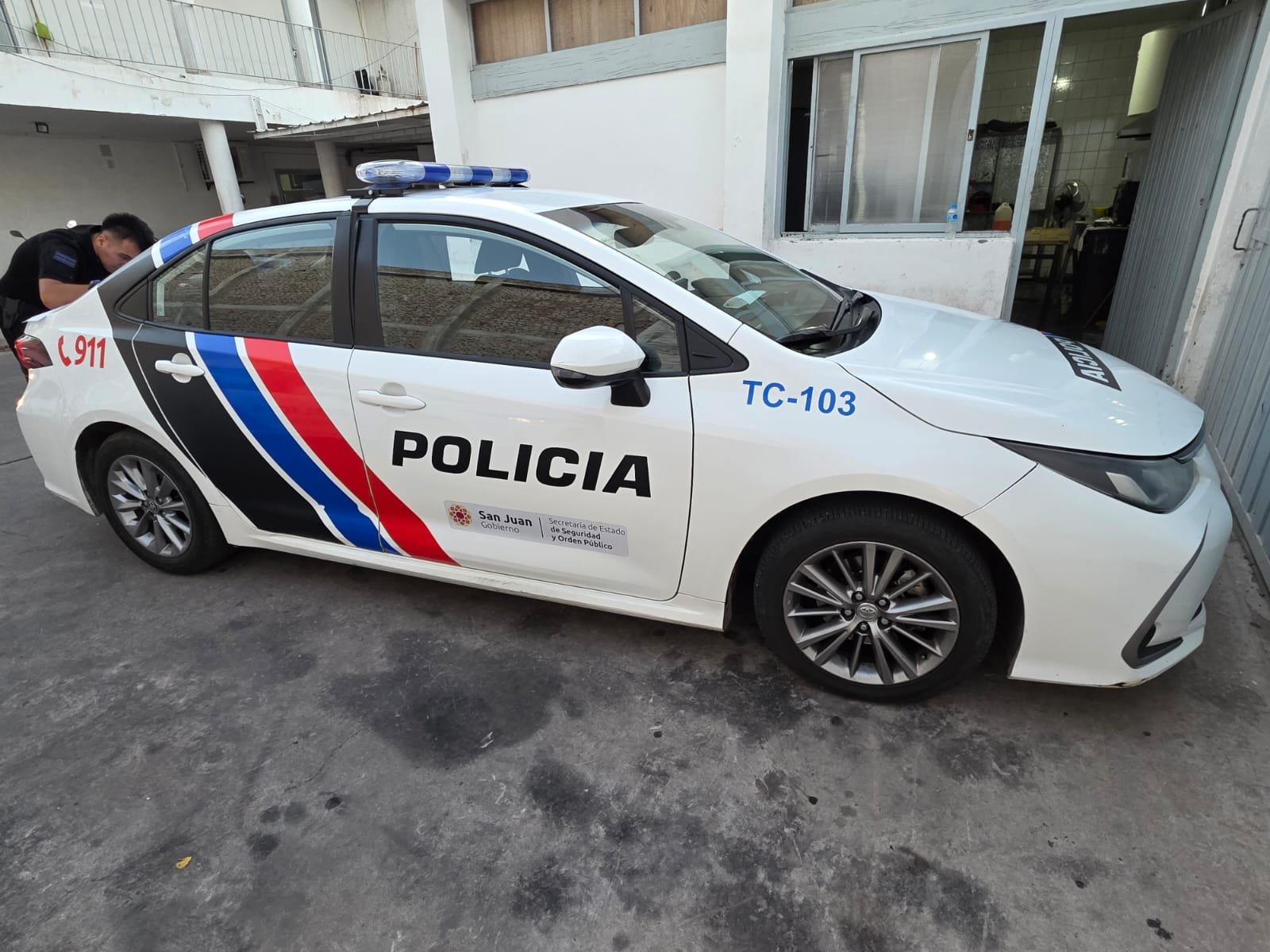Una bebé fue salvada por policías tras ahogarse