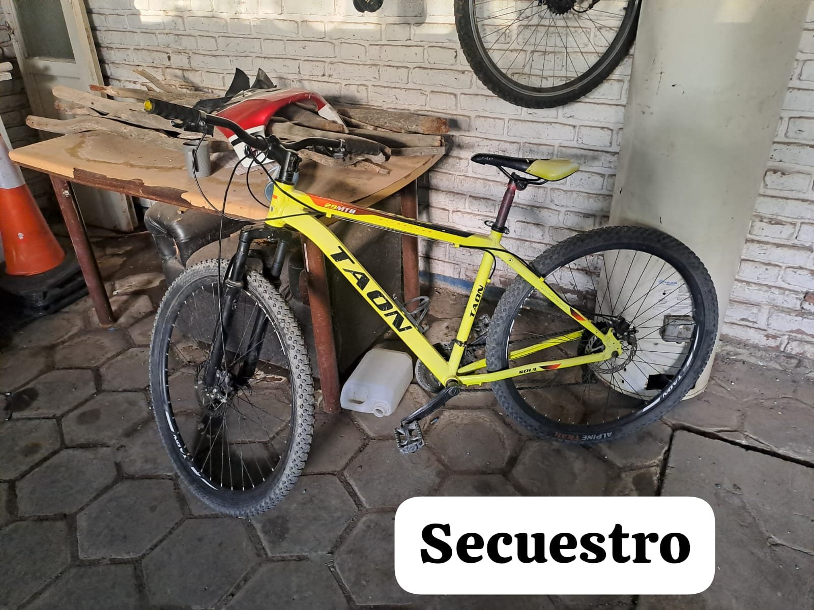 Un detenido por robo de bicicleta en Santa Lucía