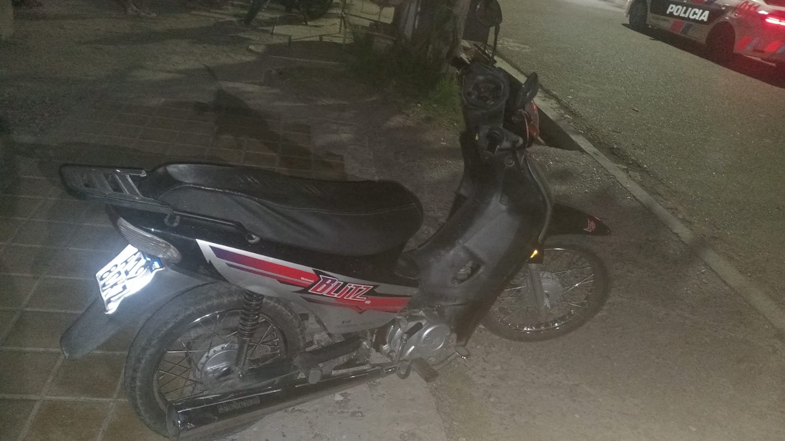 Recuperan motocicleta robada en Rivadavia