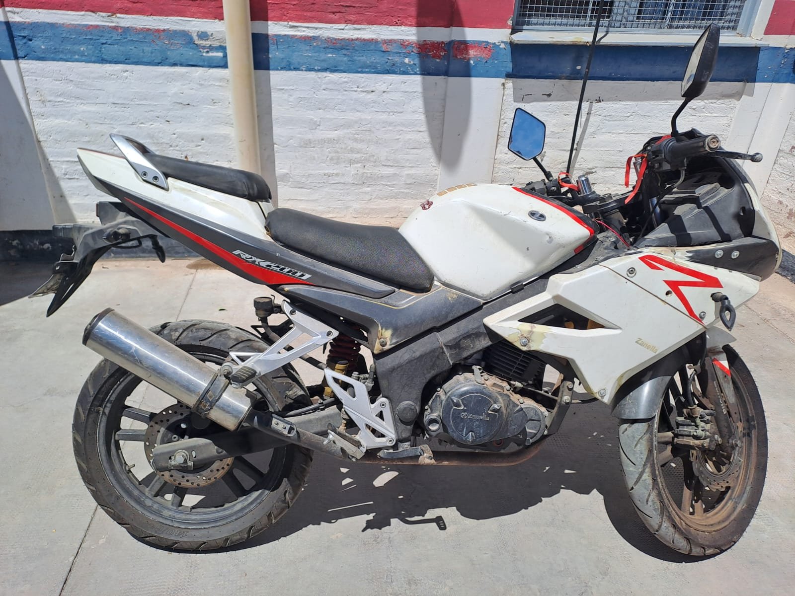 Un joven detenido tras sustraer una motocicleta en Rawson