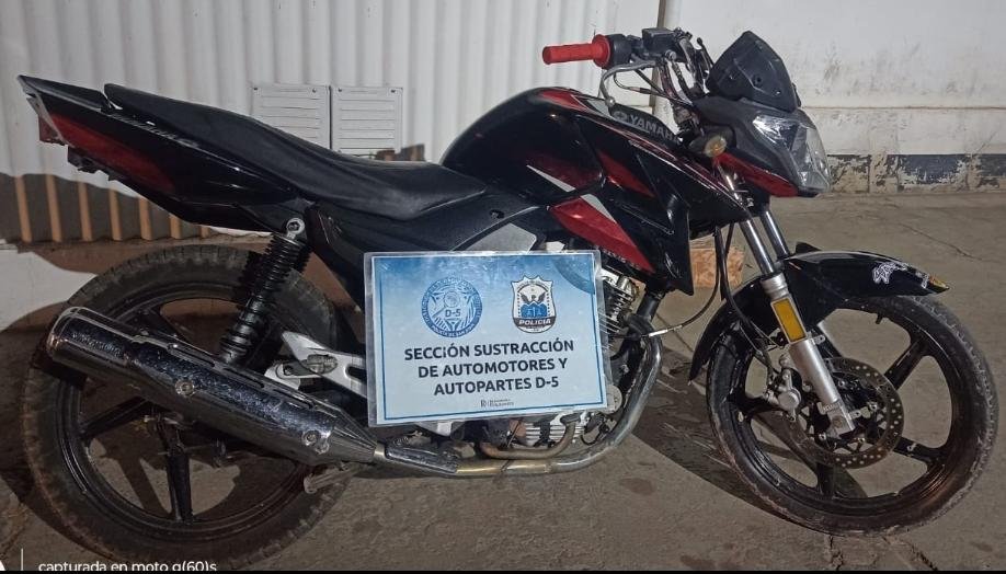 Recuperaron en Rawson una moto que tenía pedido de secuestro por robo